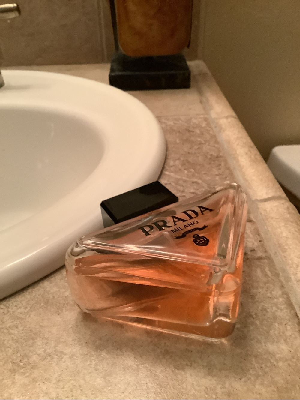 Prada Paradox EDP 3.0 oz/ 90 ml used few times smell good - Picture 3 of 4